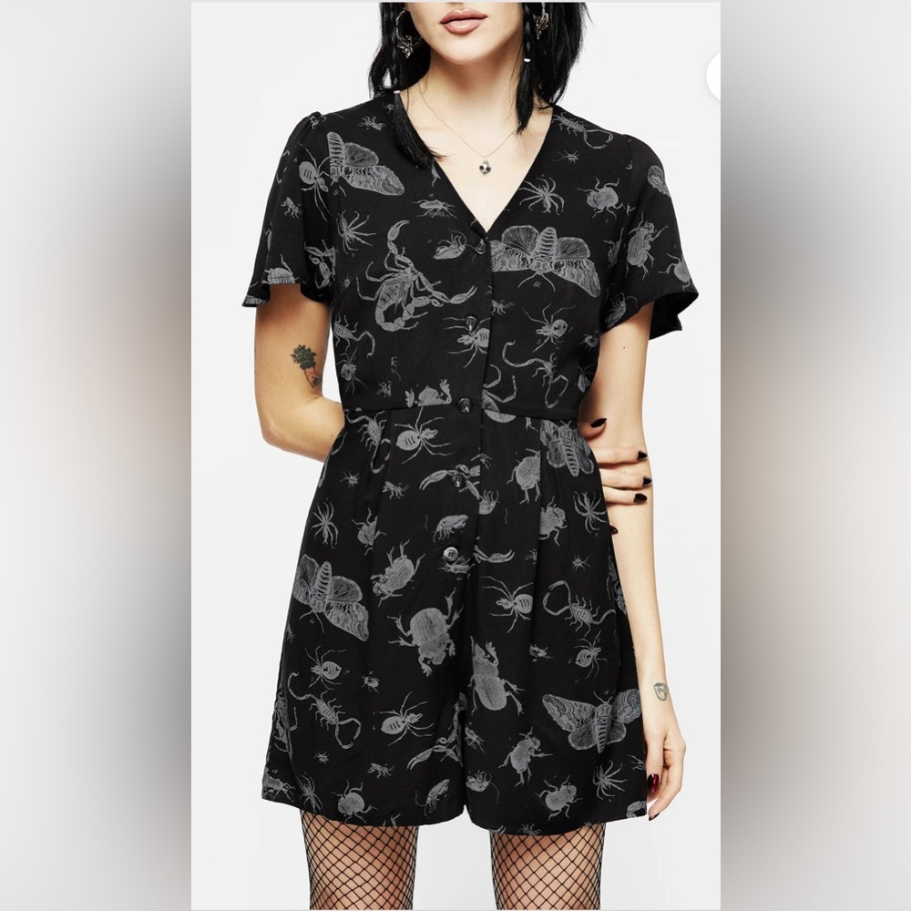 Disturbia Parasite Bugs Playsuit